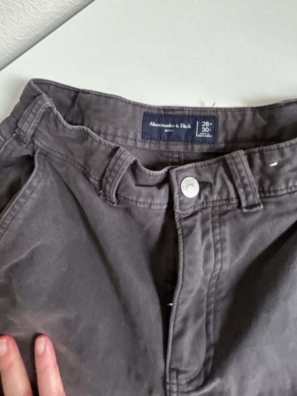 Abercrombie & Fitch Baggy Utility Cargo Pants 28/30 - Picture 3 of 12